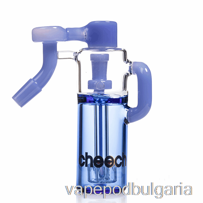 Vape 10000 Дръпки Cheech Glass 14mm Recycle Your Ash Catcher син